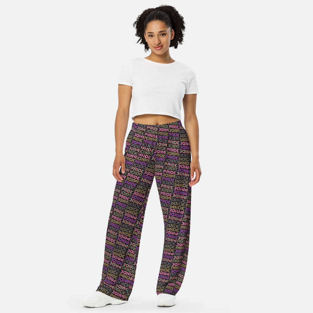 Unisex wide-leg lounge pants – Geotalic Apparel